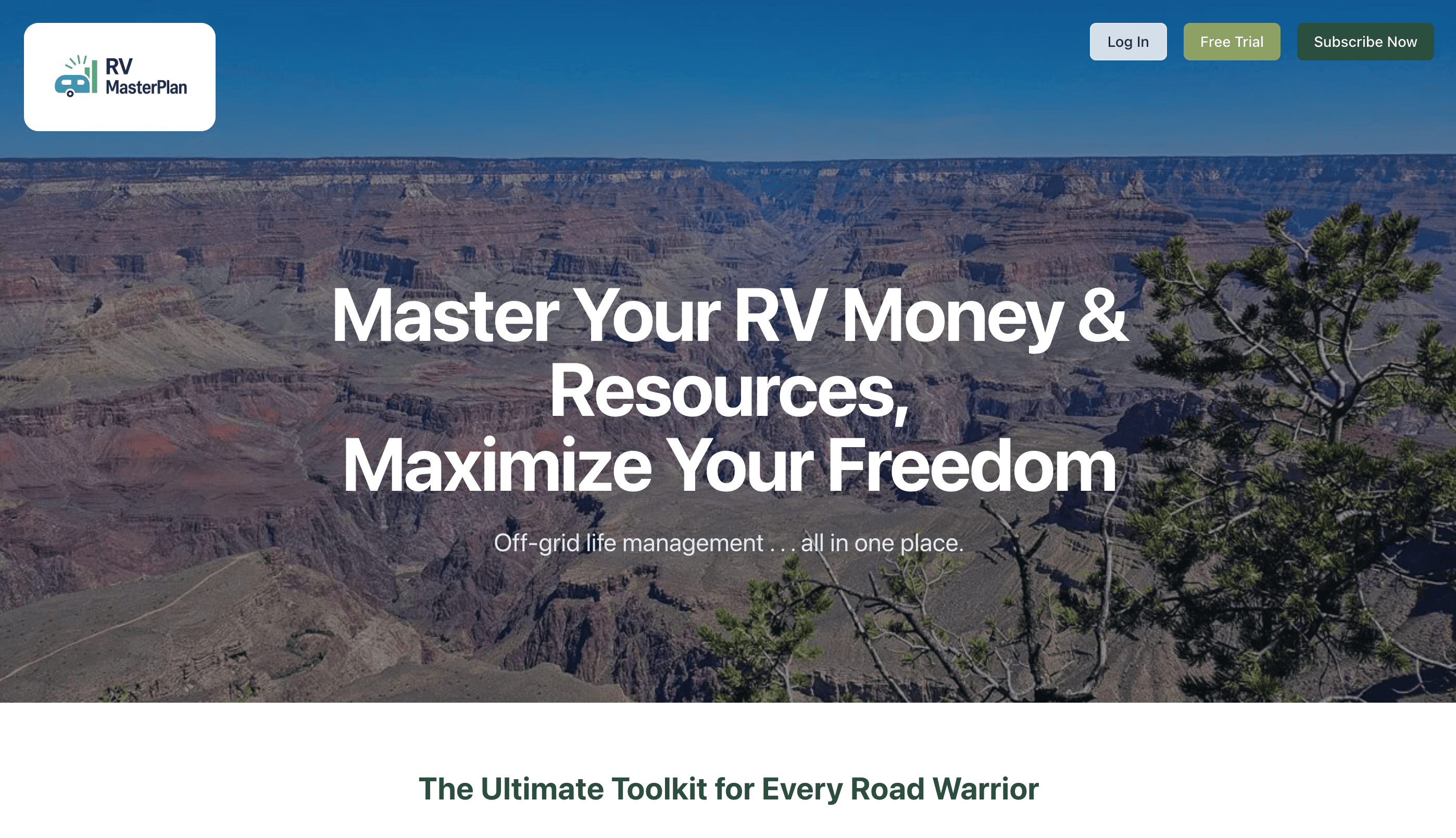 RVMasterPlan.app homepage